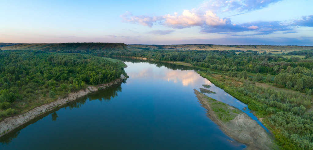 Панорама реки Дон